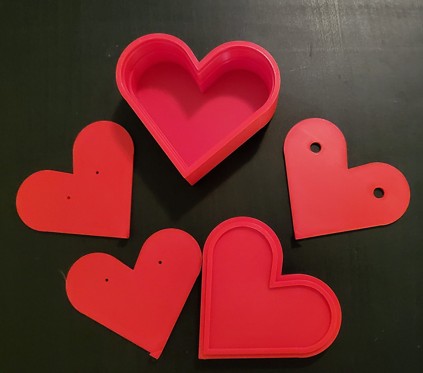 Heart Shaped Jewelry Gift Box