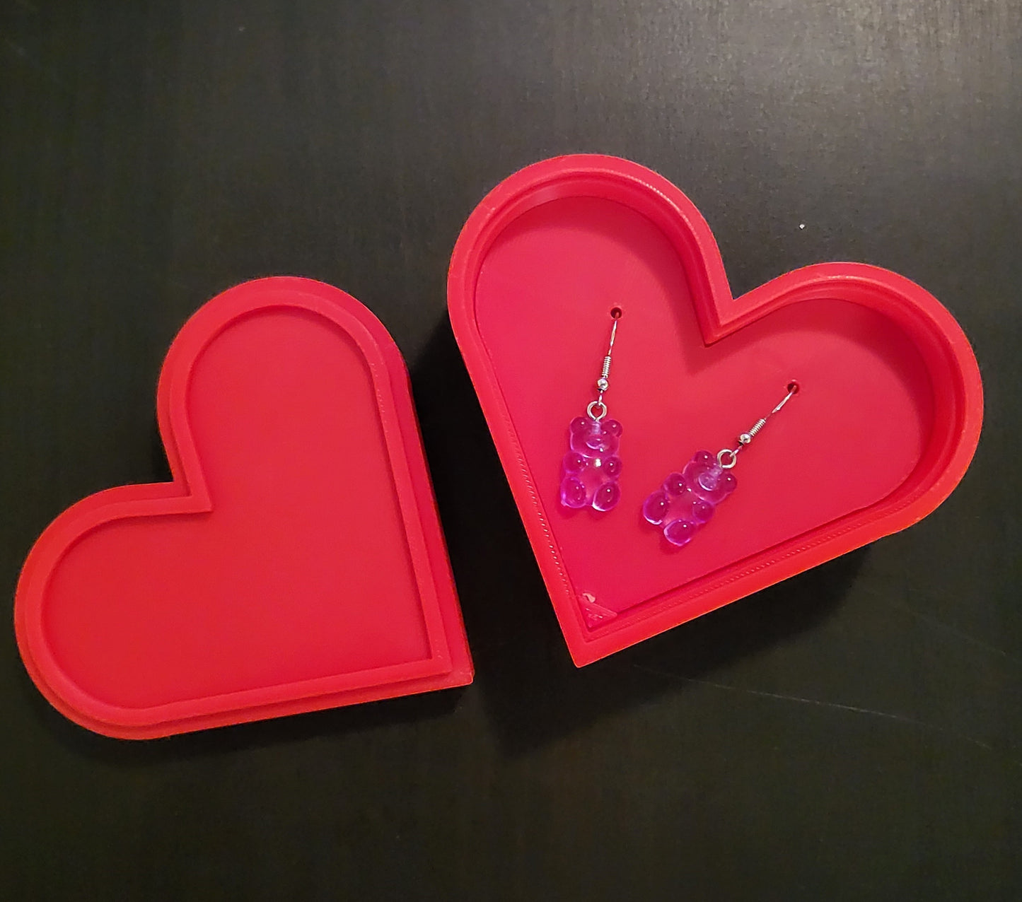Heart Shaped Jewelry Gift Box