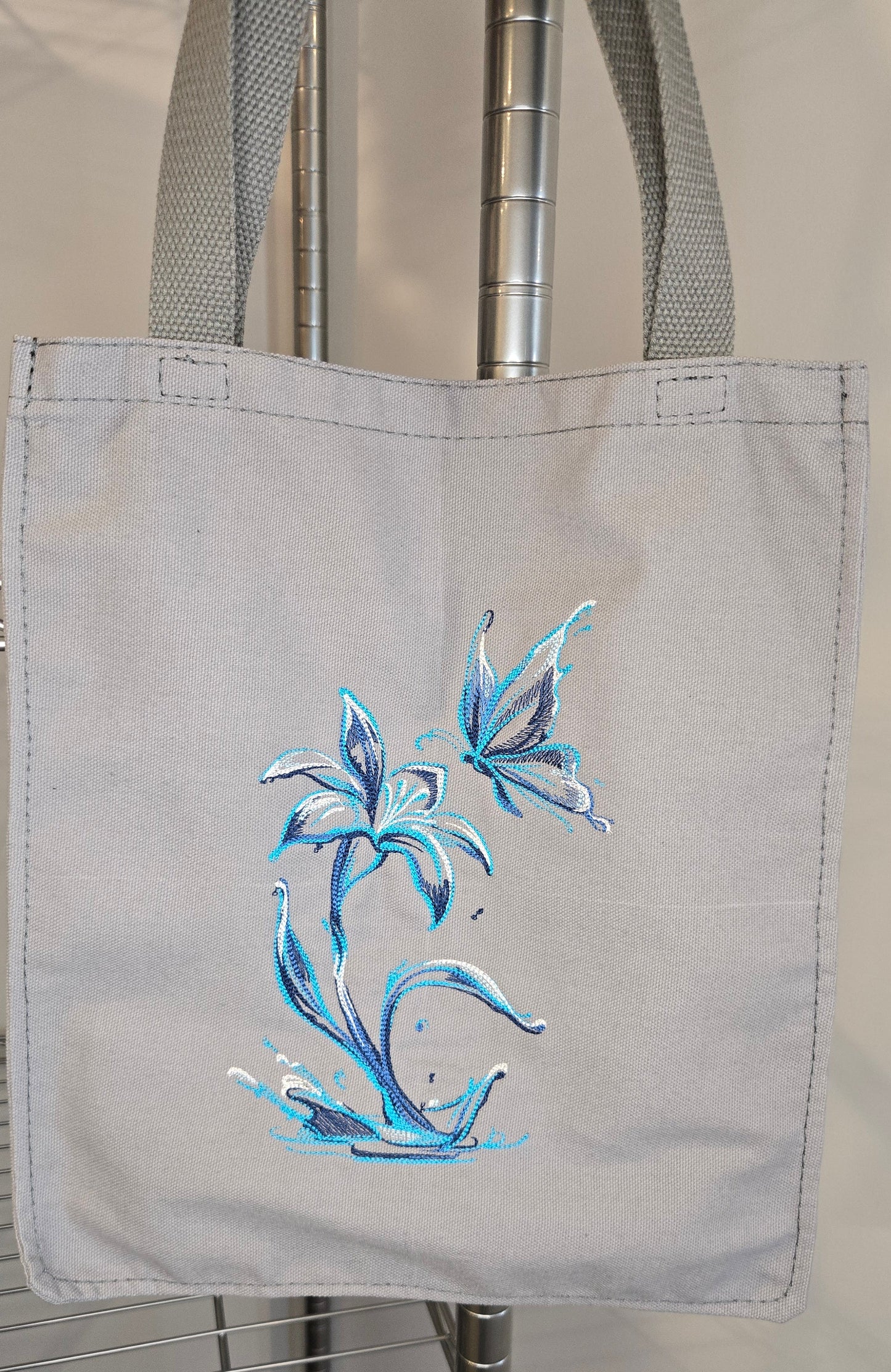 Small Embroidered Tote
