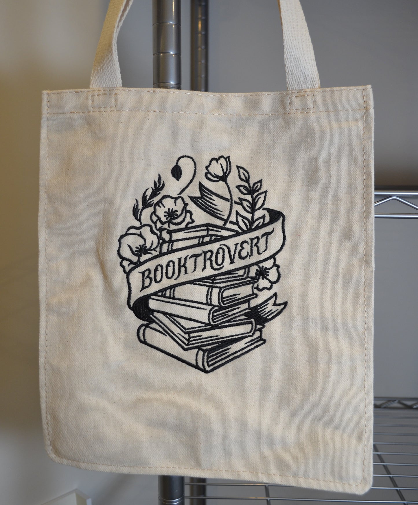 Small Embroidered Tote