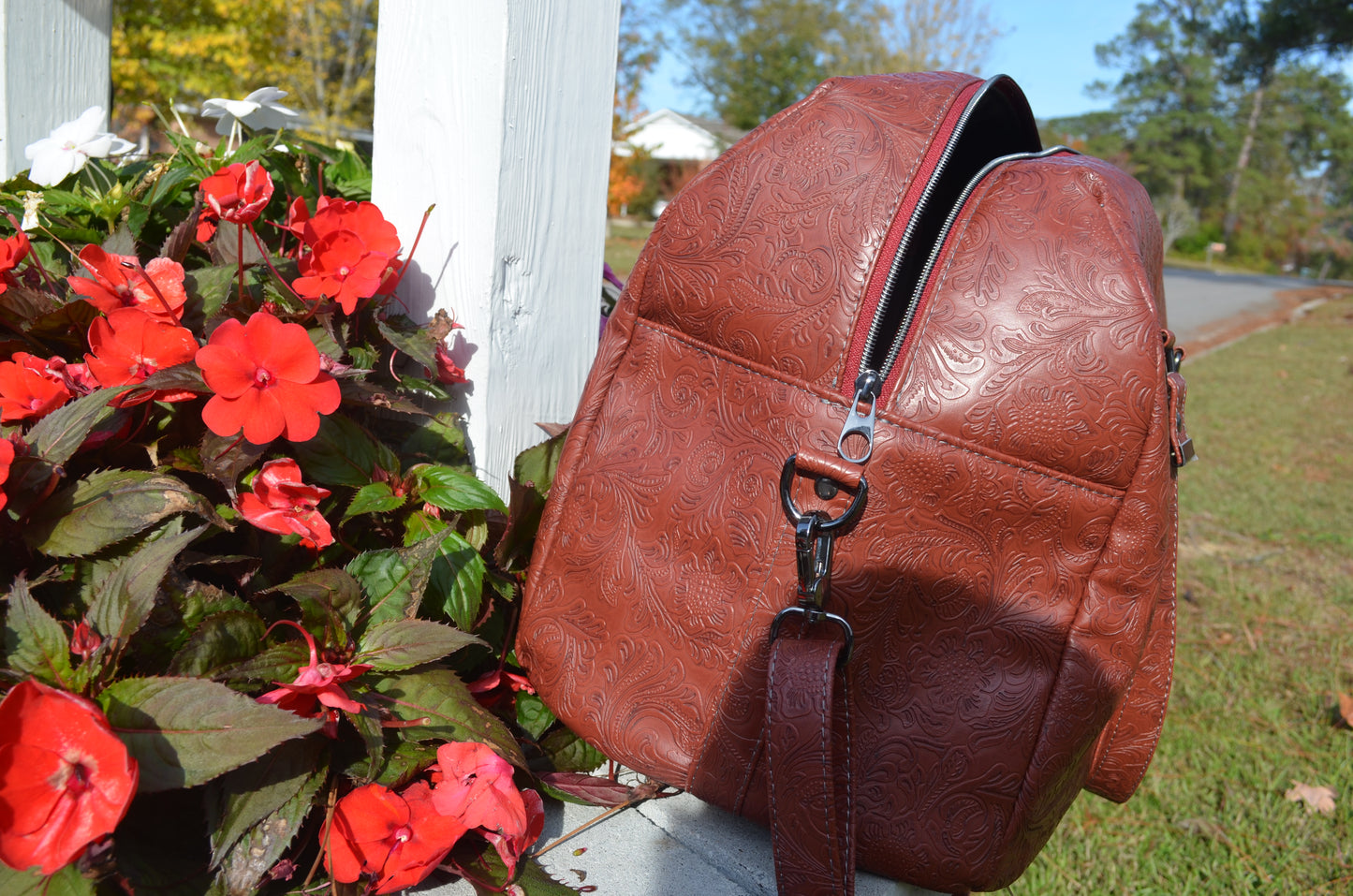 Brown Paisley Carry-on