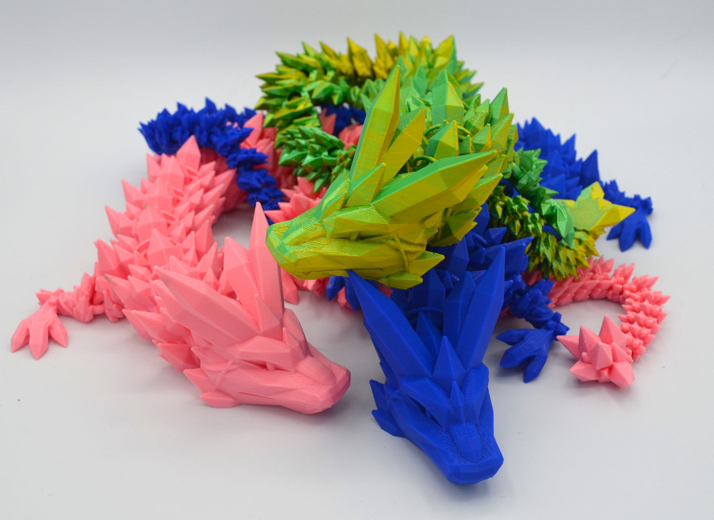 Fidget Companion Pet - Crystal Dragon