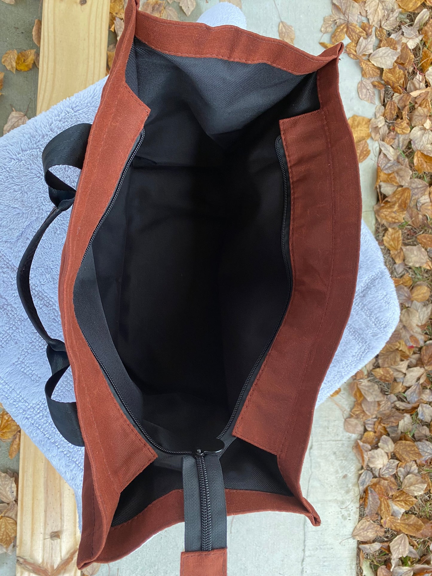 Black and Brown Transporter