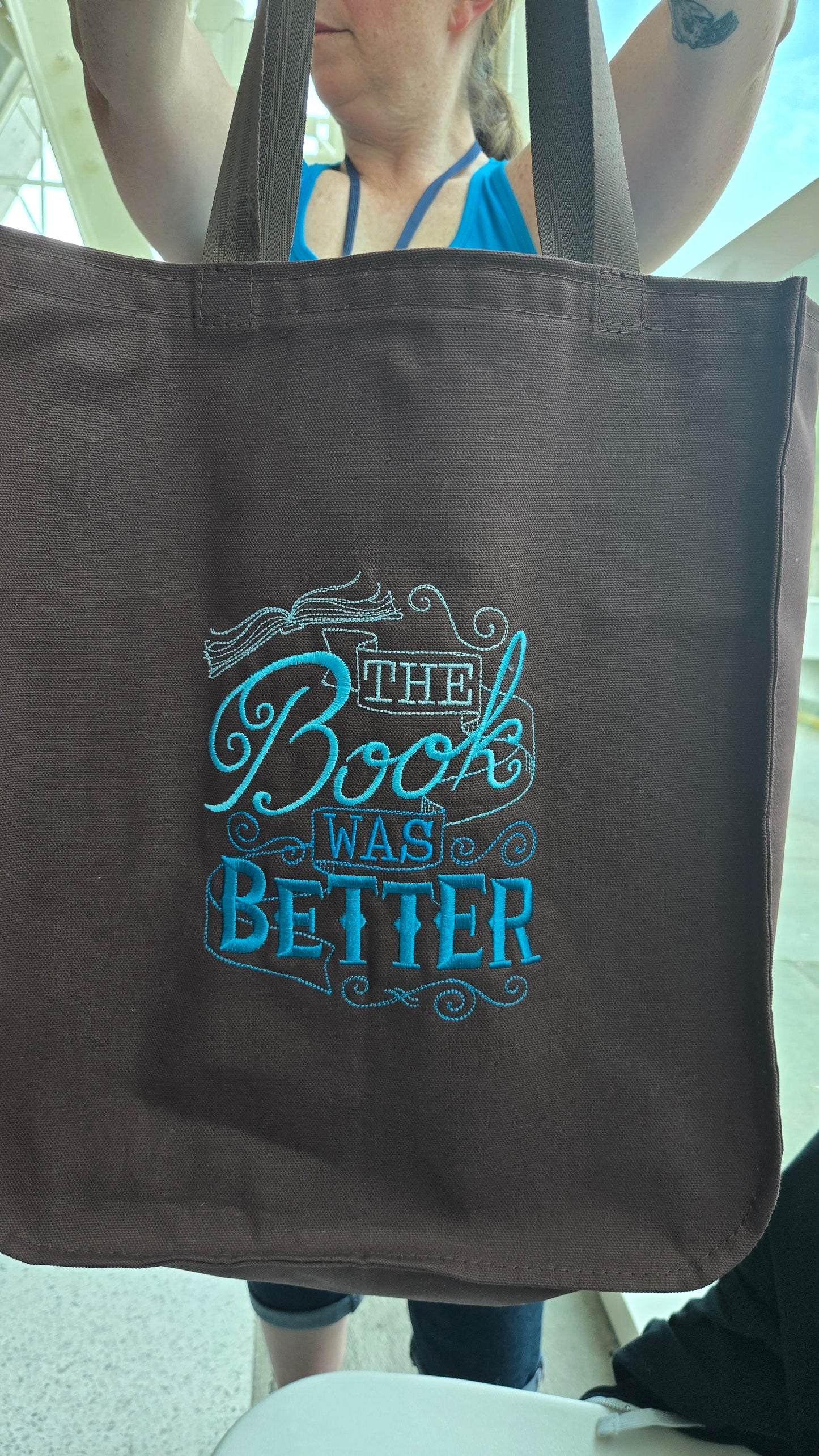 Embroidered Canvas Tote Bags