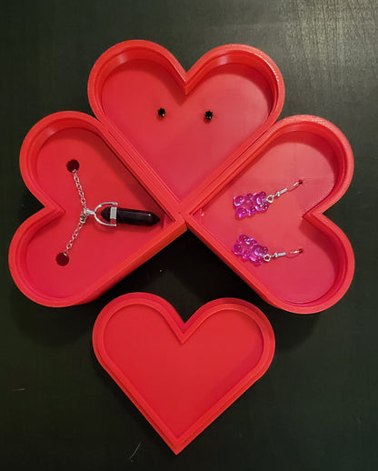 Heart Shaped Jewelry Gift Box