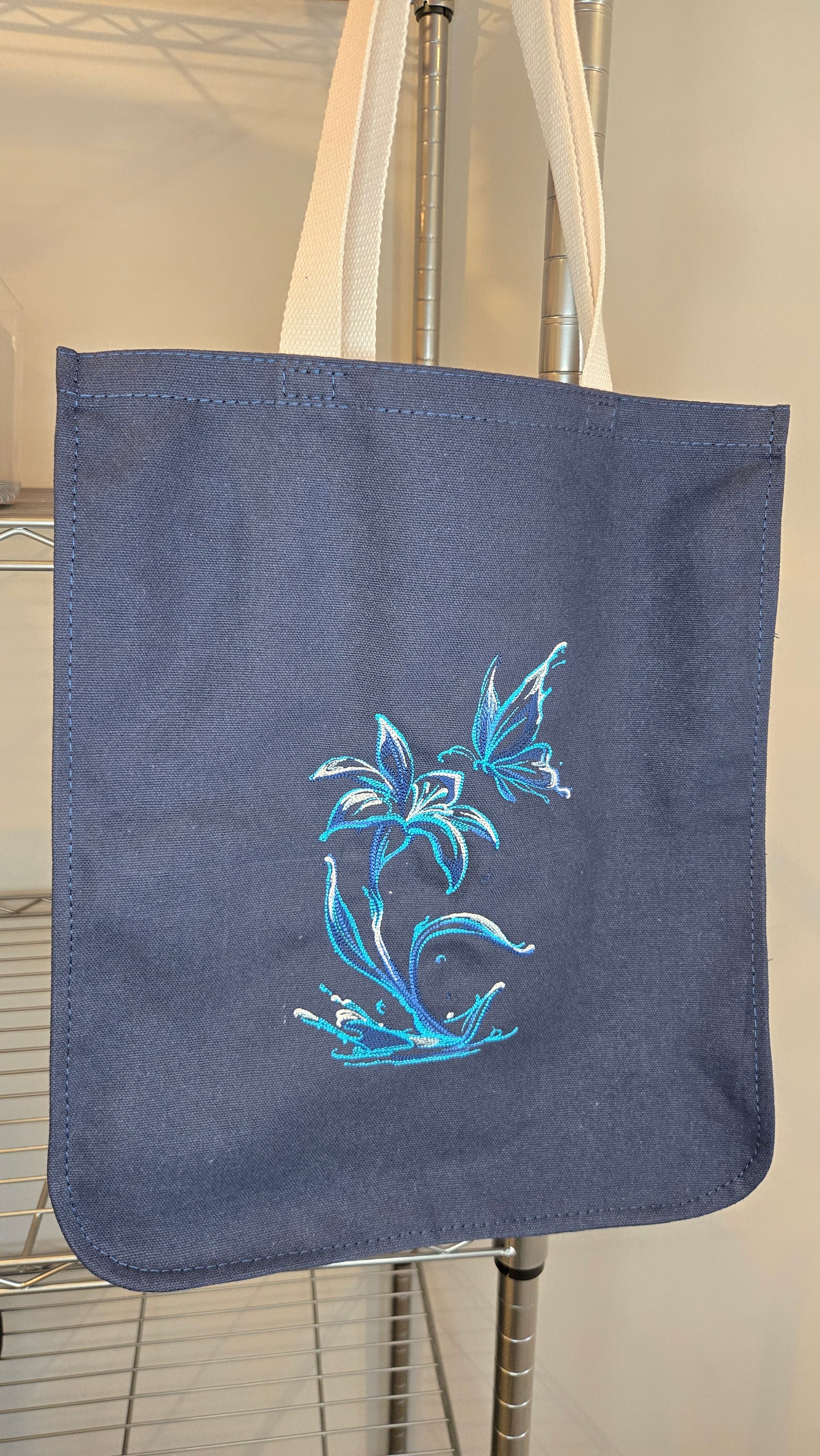 Embroidered Canvas Tote Bags