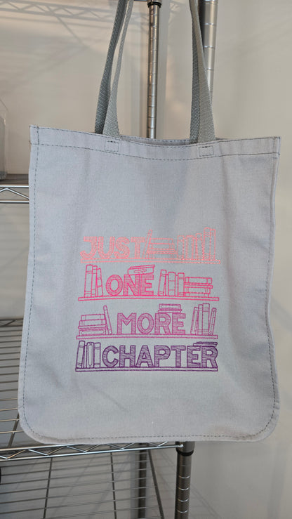 Embroidered Canvas Tote Bags