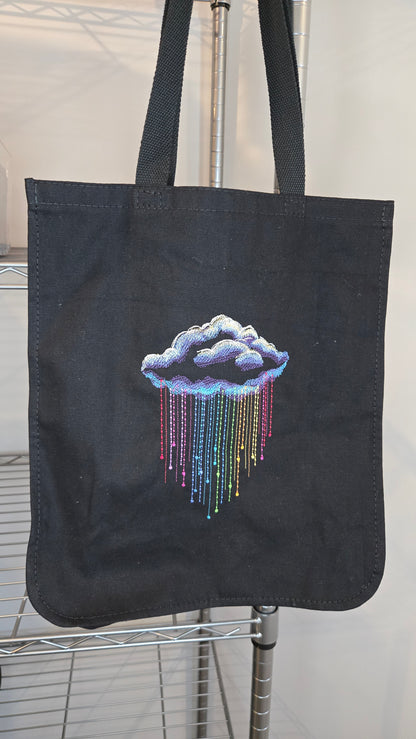 Embroidered Canvas Tote Bags