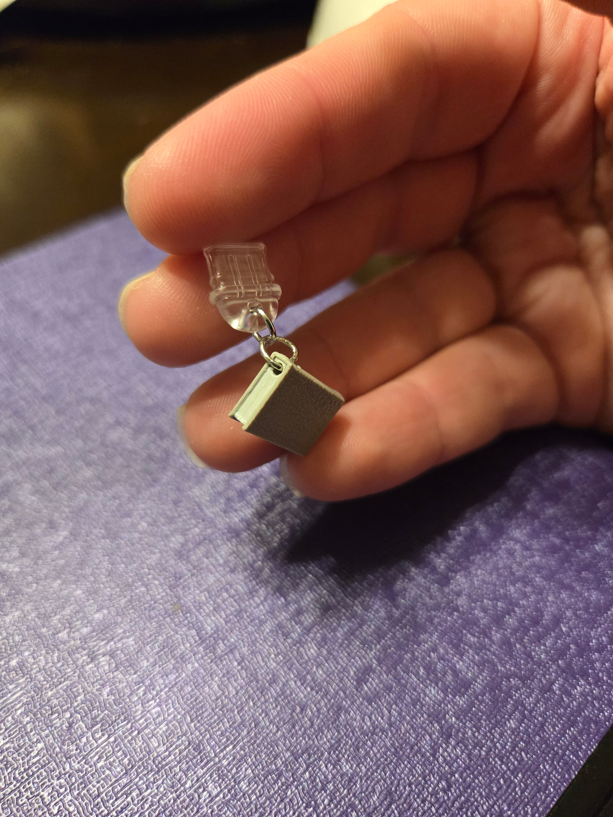 Book Charm Dust Plugs