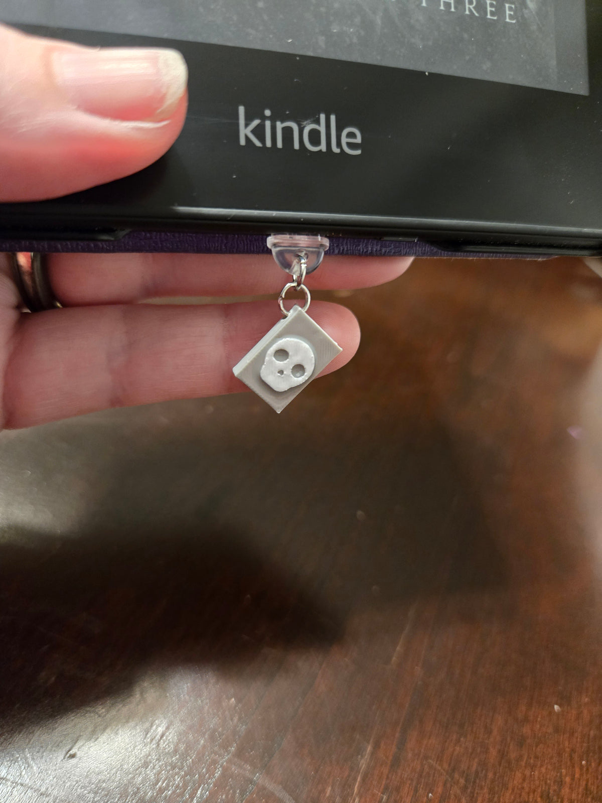 Book Charm Dust Plugs
