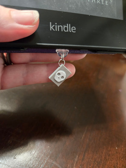 Book Charm Dust Plugs
