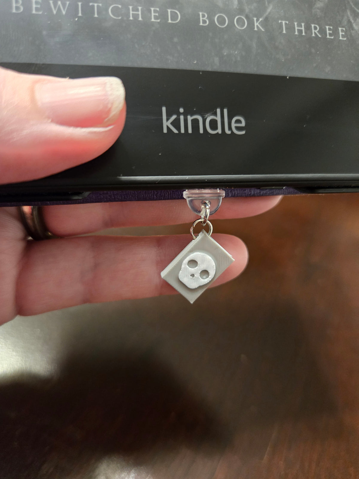 Book Charm Dust Plugs