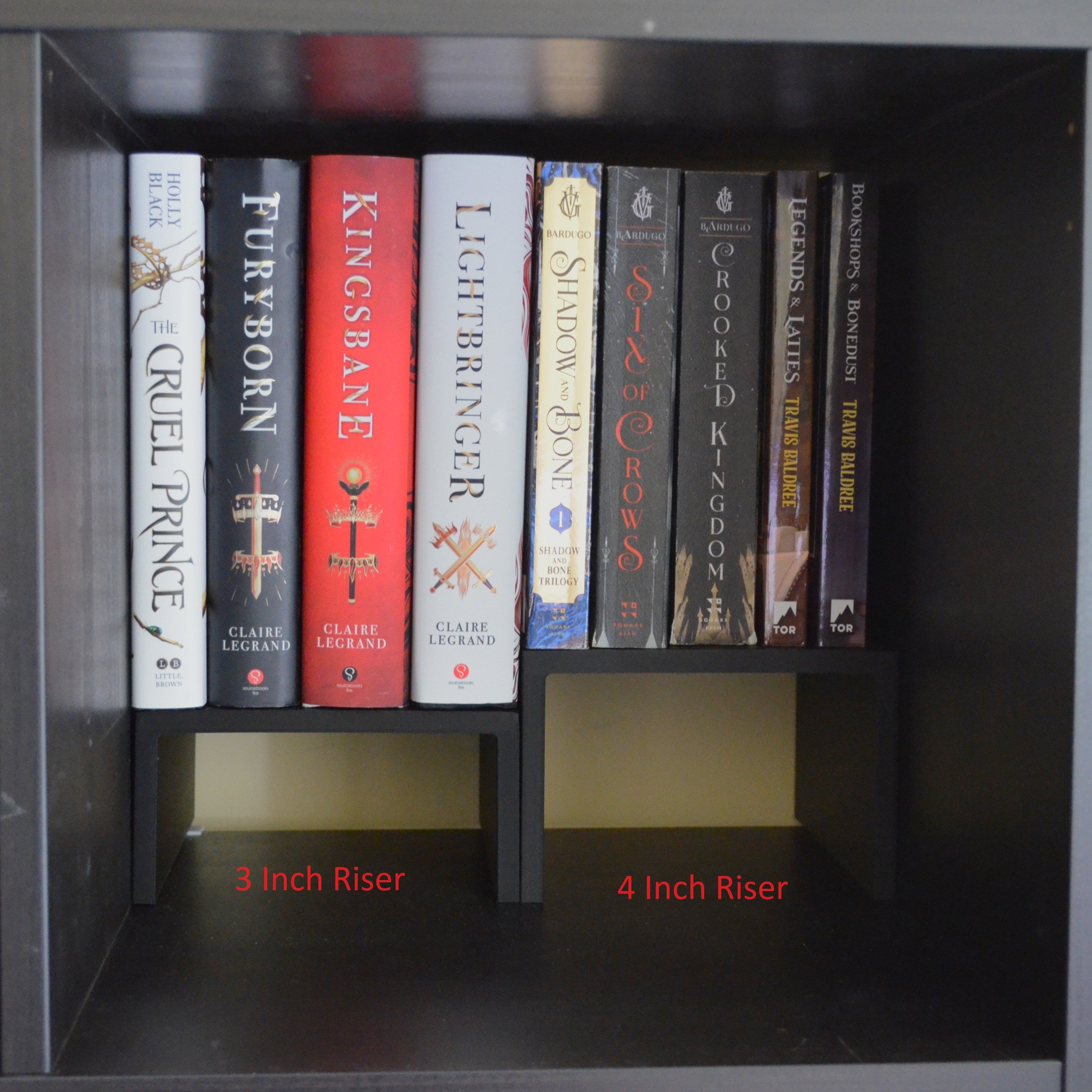 Bookshelf Book Riser – Becky with the Good Wares