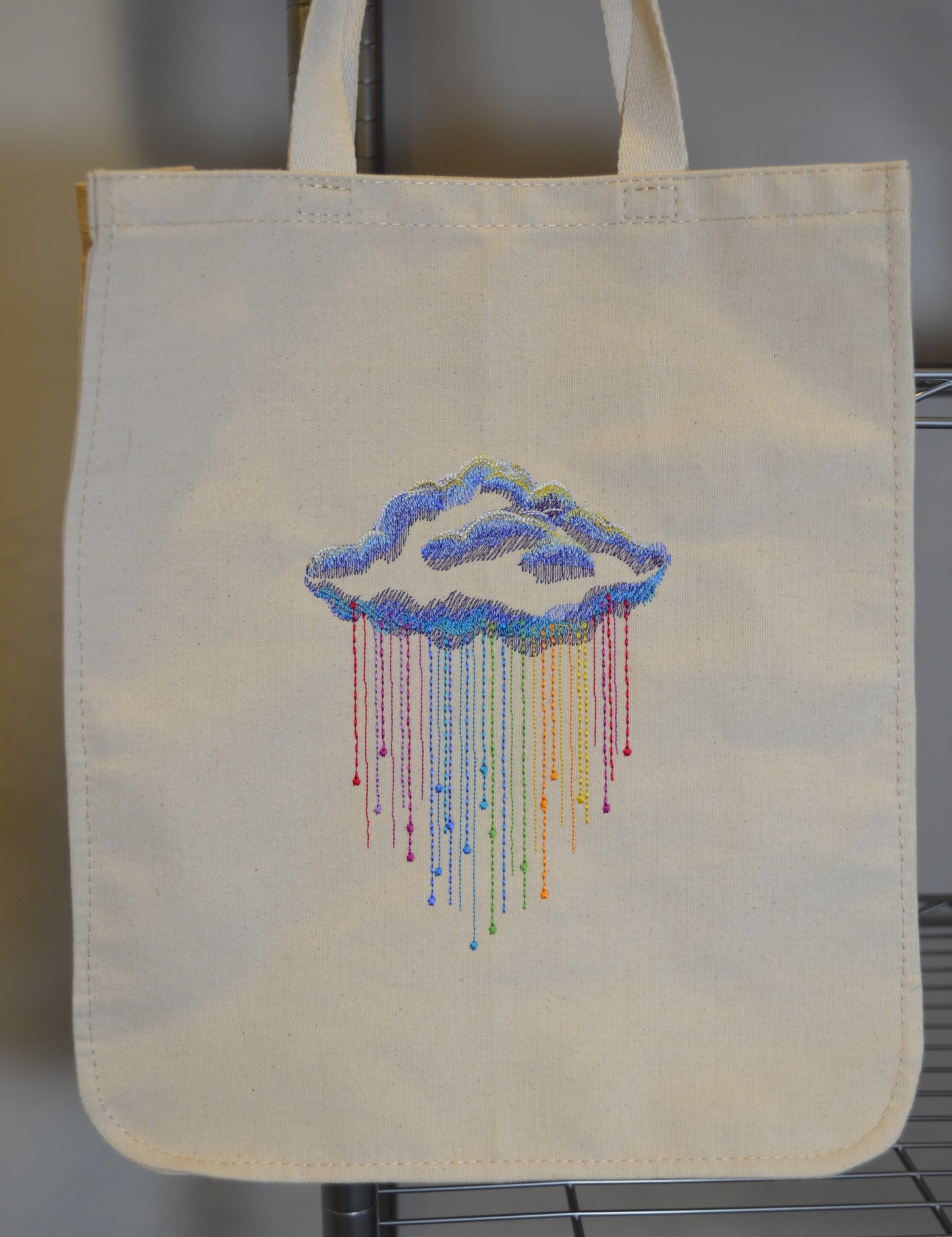 Embroidered Canvas Tote Bags