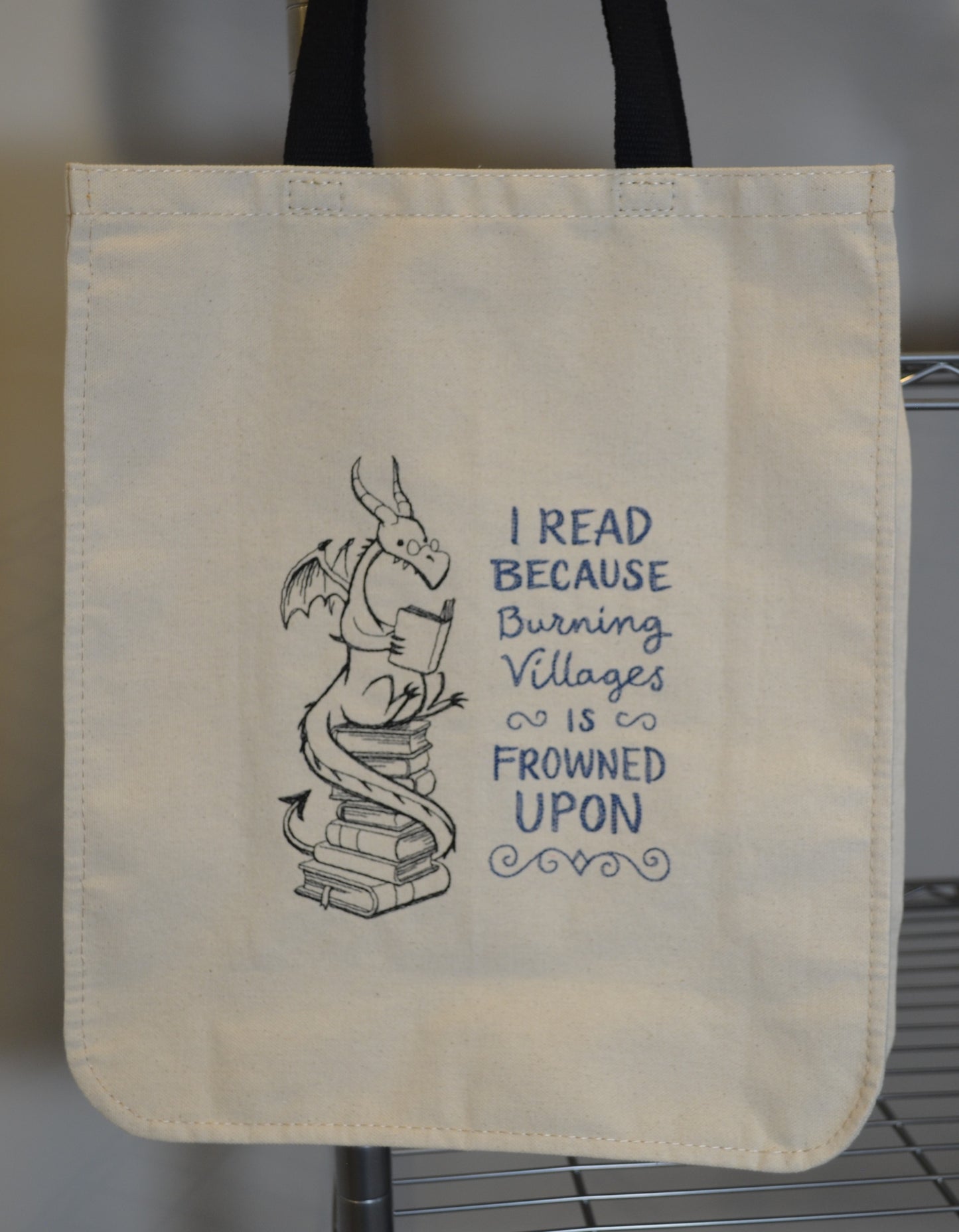 Embroidered Canvas Tote Bags