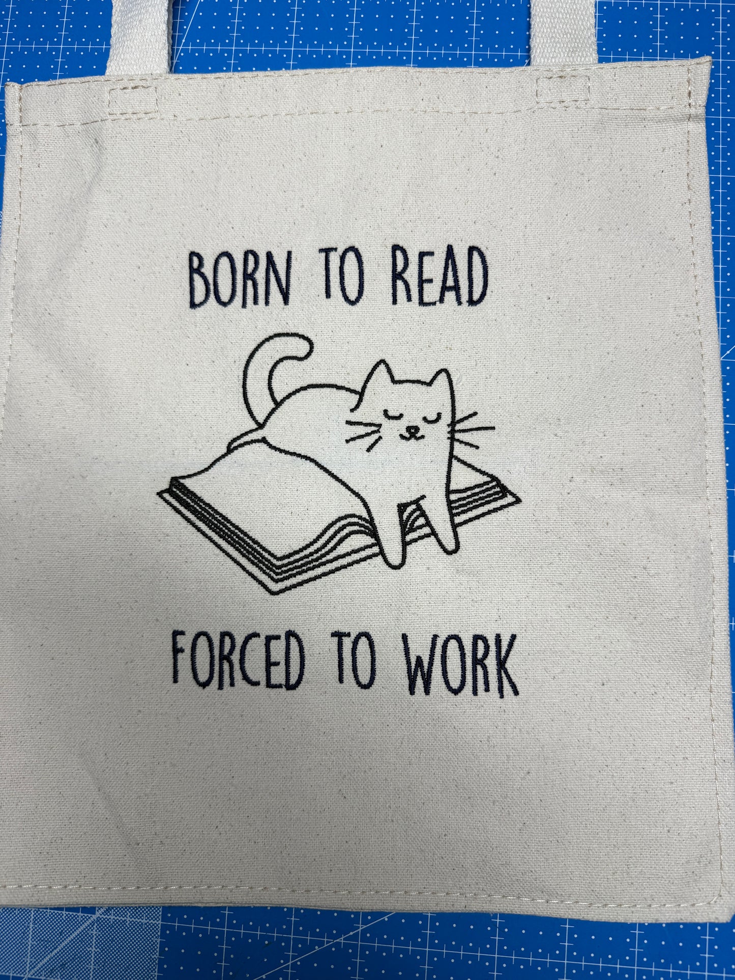 Small Embroidered Tote