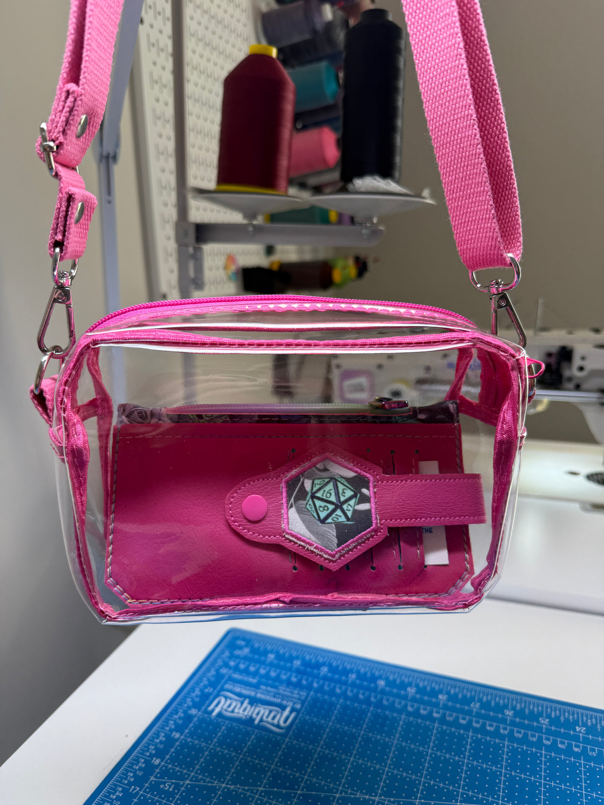 Clear Small Shoulder Bag