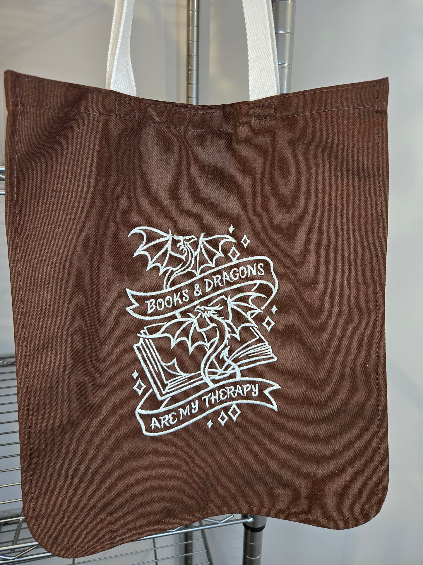Embroidered Canvas Tote Bags